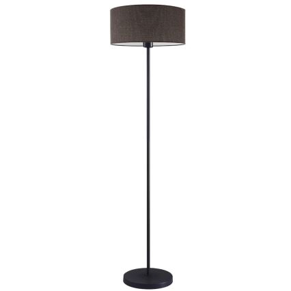 Lampadaire LED TUNJA 1xE27/20W/230V Ø 38 cm noir/marron
