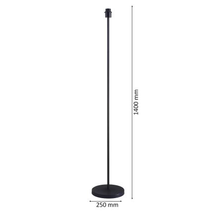 Lampadaire LED TUNJA 1xE27/20W/230V Ø 38 cm noir/marron