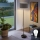 Lampadaire LED TUNJA 1xE27/20W/230V Ø 38 cm noir/taupe