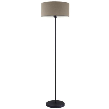 Lampadaire LED TUNJA 1xE27/20W/230V Ø 38 cm noir/taupe