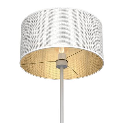 Lampadaire LOFT SHADE 1xE27/60W/230V blanc/doré
