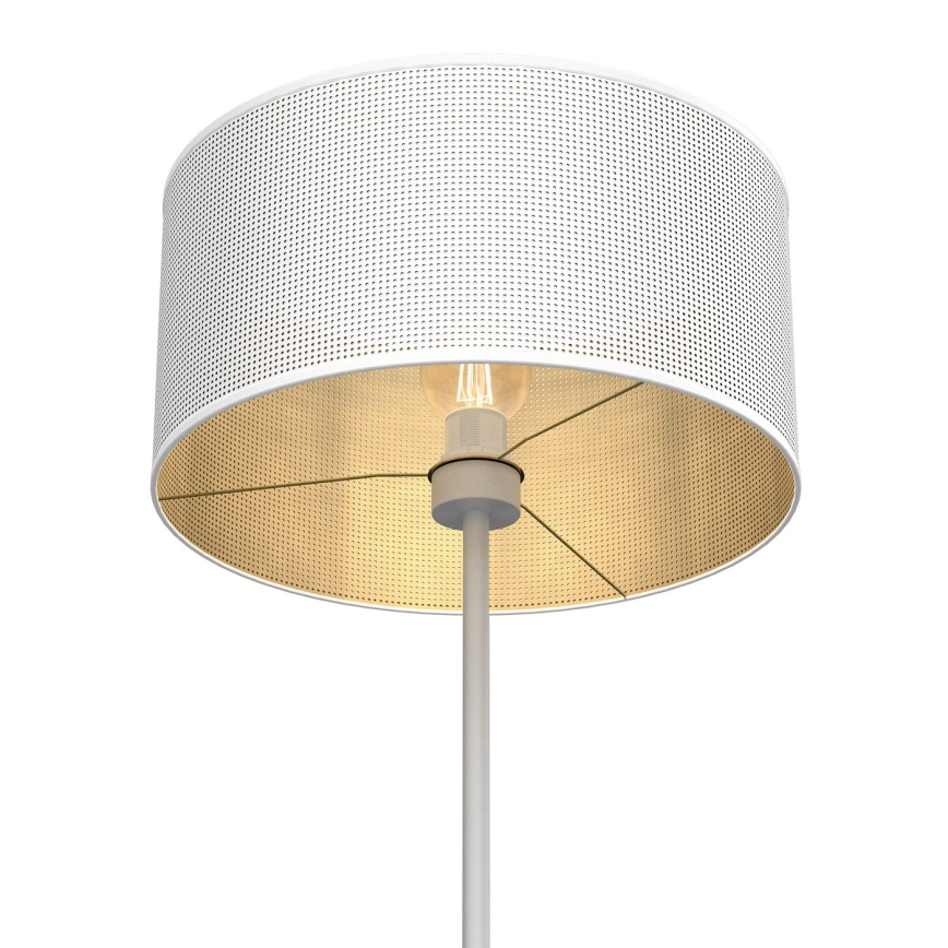 Lampadaire LOFT SHADE 1xE27/60W/230V blanc/doré