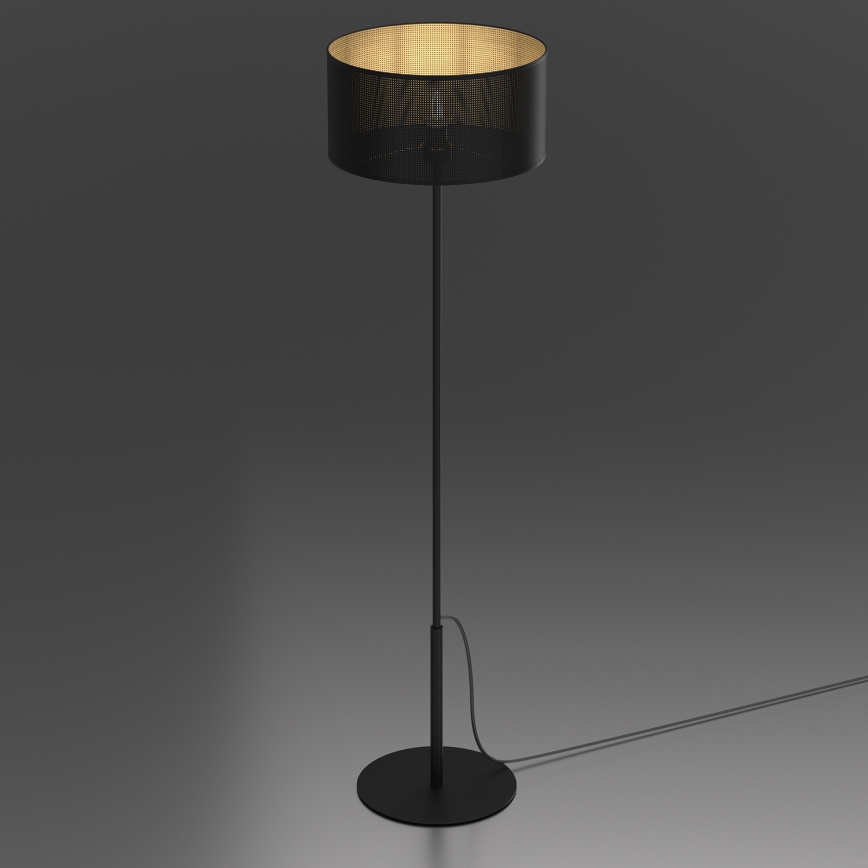 Lampadaire LOFT SHADE 1xE27/60W/230V noir/doré