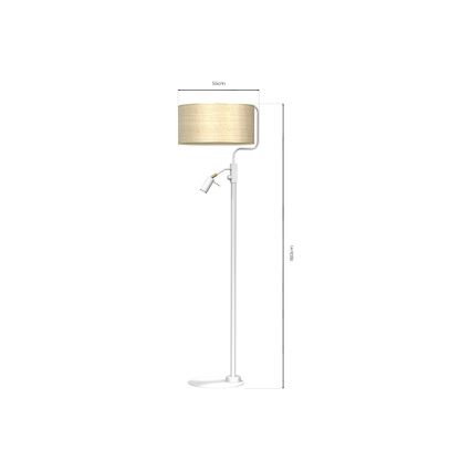 Lampadaire MARSHALL 1xE27/40W/230V + 1xGU10/MR11/7W