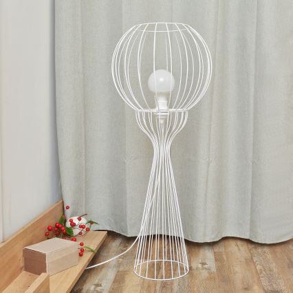 Lampadaire MERCURE 1xE27/15W/230V blanc