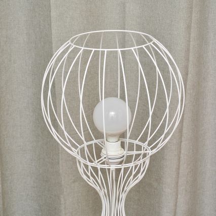 Lampadaire MERCURE 1xE27/15W/230V blanc