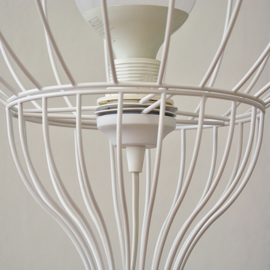 Lampadaire MERCURE 1xE27/15W/230V blanc