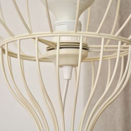 Lampadaire MERCURE 1xE27/15W/230V crème