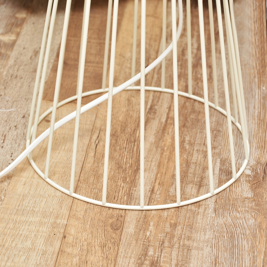 Lampadaire MERCURE 1xE27/15W/230V crème