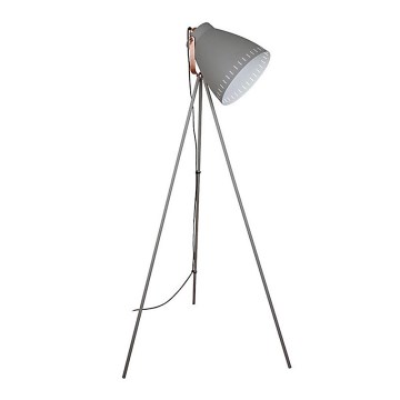 Lampadaire MILANO 1xE27/60W/230V gris 145cm