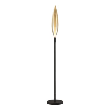 Lampadaire NORDIC 1x G9/5W/230V noir / beige fumé