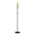Lampadaire NORDIC 1x G9/5W/230V noir / beige fumé