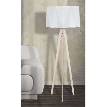 Lampadaire PIANO NATUR 1xE27/60W/230V