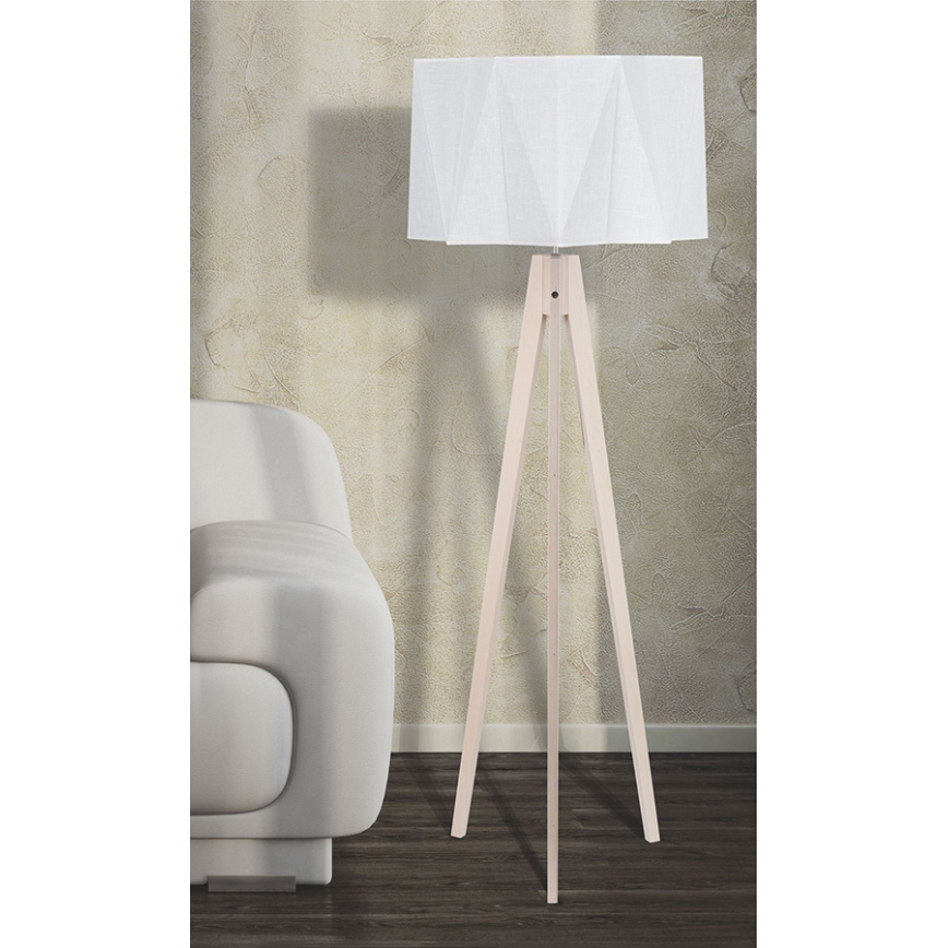 Lampadaire PIANO NATUR 1xE27/60W/230V