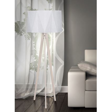 Lampadaire PIANO NATUR 1xE27/60W/230V