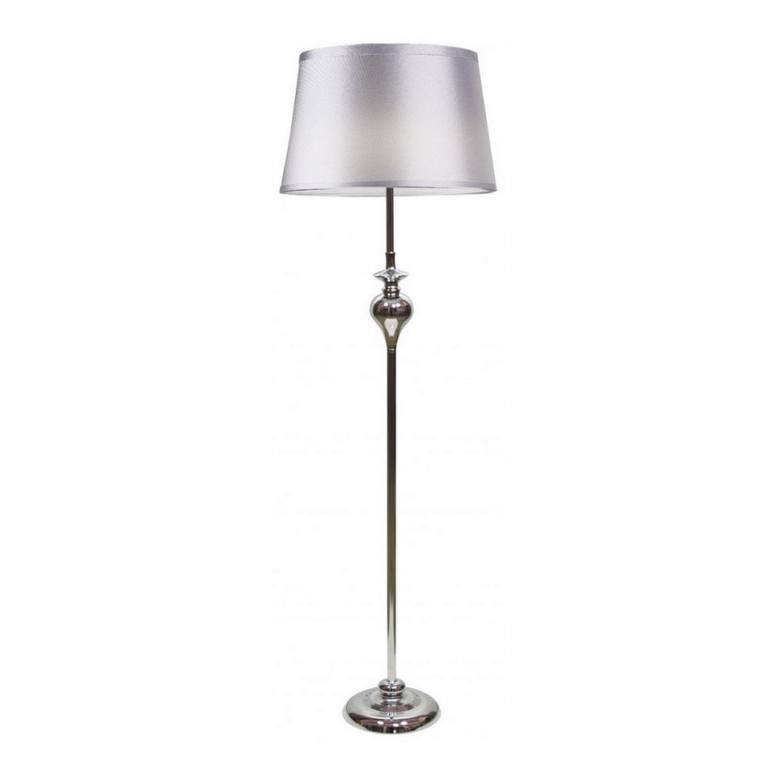 Lampadaire PRIMA 1xE27/60W/230V argent/chrome brillant