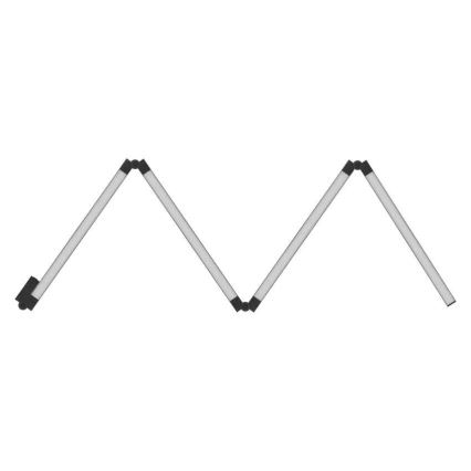 Lampadaire RGBIC à intensité variable GoSmart LED/20W/230V 2700K Wi-Fi Tuya