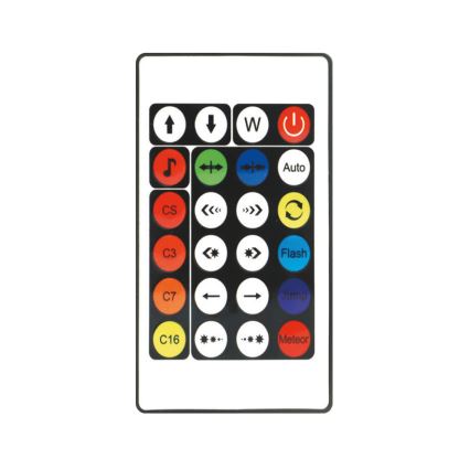 Lampadaire RGBW à intensité variable LOLLY LED/5W/230V + Télécommande