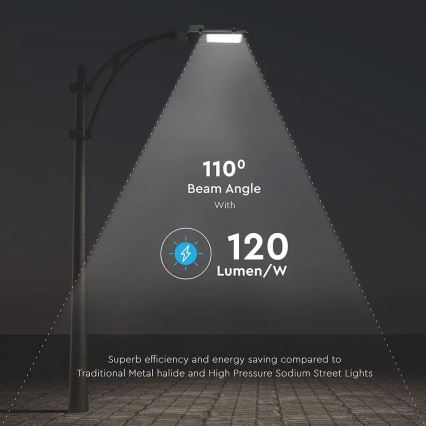 Lampadaire SAMSUNG CHIP LED/30W/230V 6400K IP65