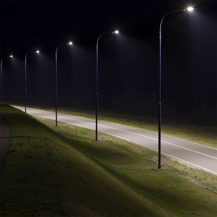 Lampadaire SAMSUNG CHIP LED/30W/230V 6500K IP65 gris