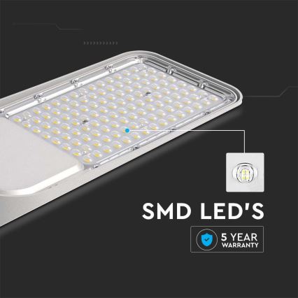 Lampadaire SAMSUNG CHIP LED/30W/230V 6500K IP65 gris