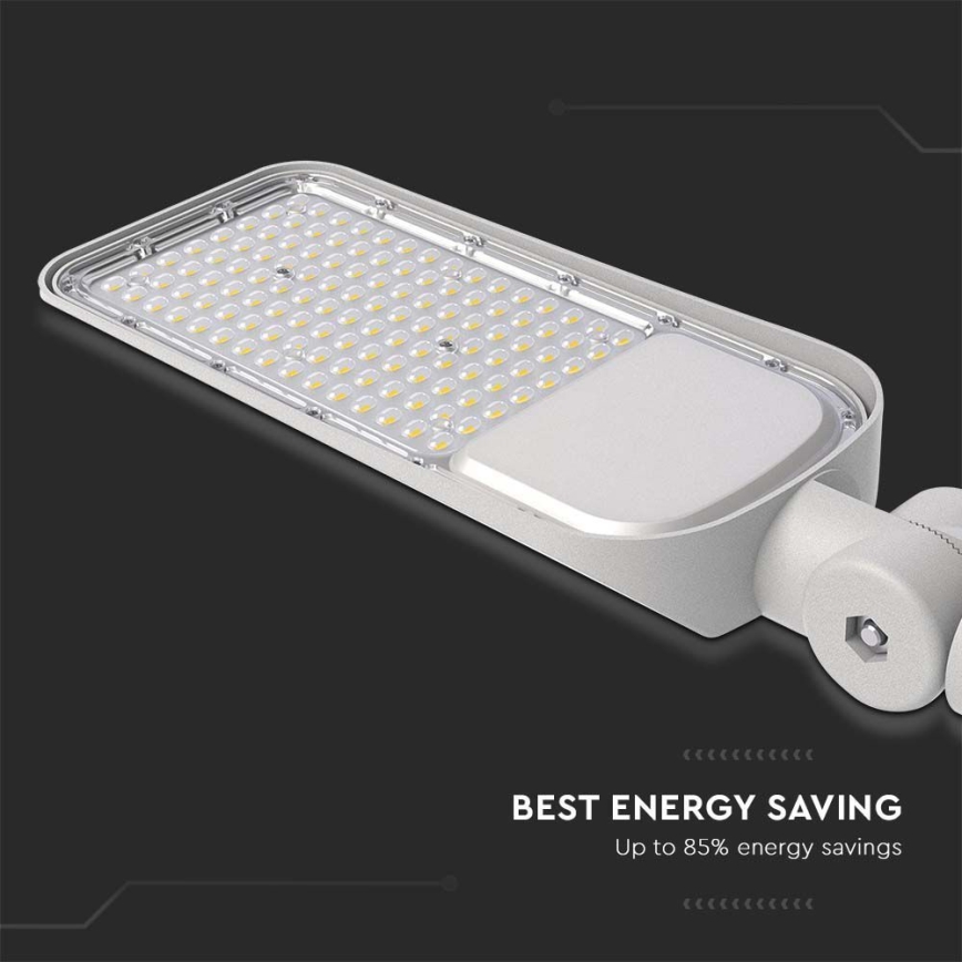 Lampadaire SAMSUNG CHIP LED/30W/230V 6500K IP65 gris