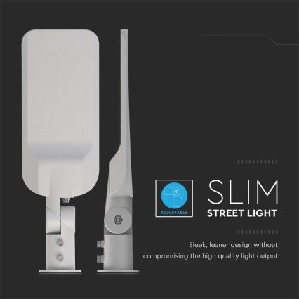 Lampadaire SAMSUNG CHIP LED/30W/230V 6500K IP65 gris