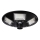 Lampadaire solaire à intensité variable avec détecteur LED/22W/6V 18000 mAh 6500K IP65 noir + Télécommande