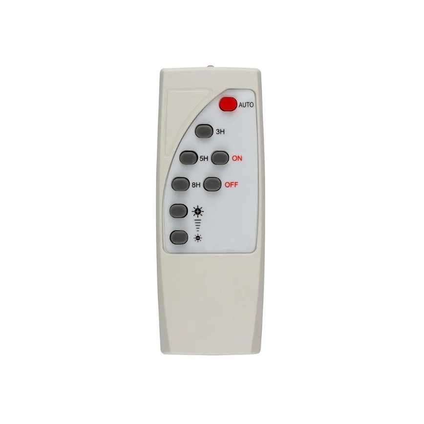 Lampadaire solaire à intensité variable LED/50W/6,4V 4000K IP65 + télécommande