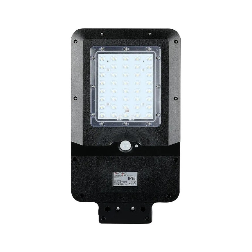 Lampadaire solaire avec détecteur LED/15W/7,4V 4000K IP65 10800 mAh