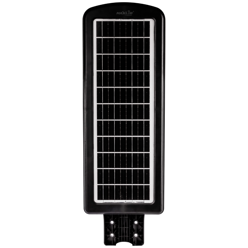 Lampe solaire à intensité variable avec détecteur LED/300W/6V 6500K IP65 noir + Télécommande