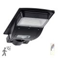 Lampadaire solaire avec détecteur STREET LED/3W/3,2V 5000 mAh IP65 + Télécommande