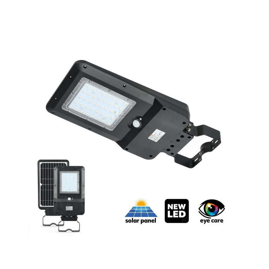 Lampadaire solaire LED avec capteur STREET LED/15W/7,4V 4000K IP65 5400 mAh