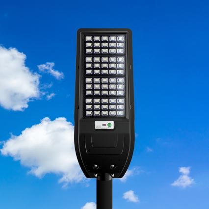 Lampadaire solaire LED VIA 150W/15000 mAh 3,2V 6000K IP65 + télécommande