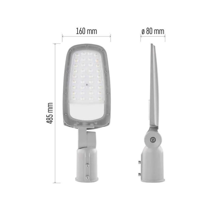 Lampadaire SOLIS LED/50W/230V 4000K IP65