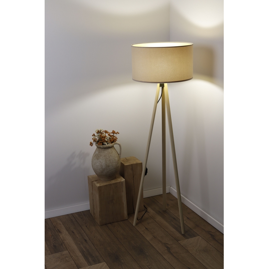 Lampadaire STANDART 1xE27/60W/230V beige