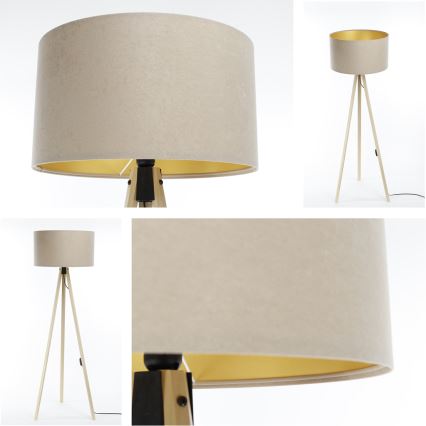 Lampadaire STANDART 1xE27/60W/230V beige