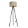 Lampadaire STANDART 1xE27/60W/230V beige/marron