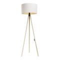 Lampadaire STANDART 1xE27/60W/230V blanc/beige