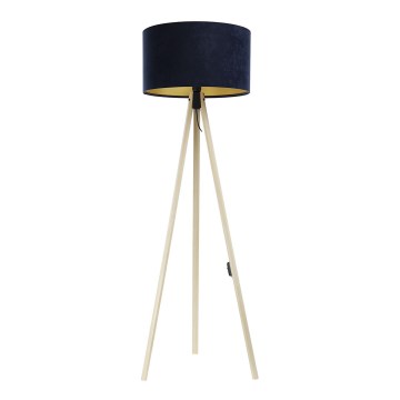 Lampadaire STANDART 1xE27/60W/230V bleu/beige