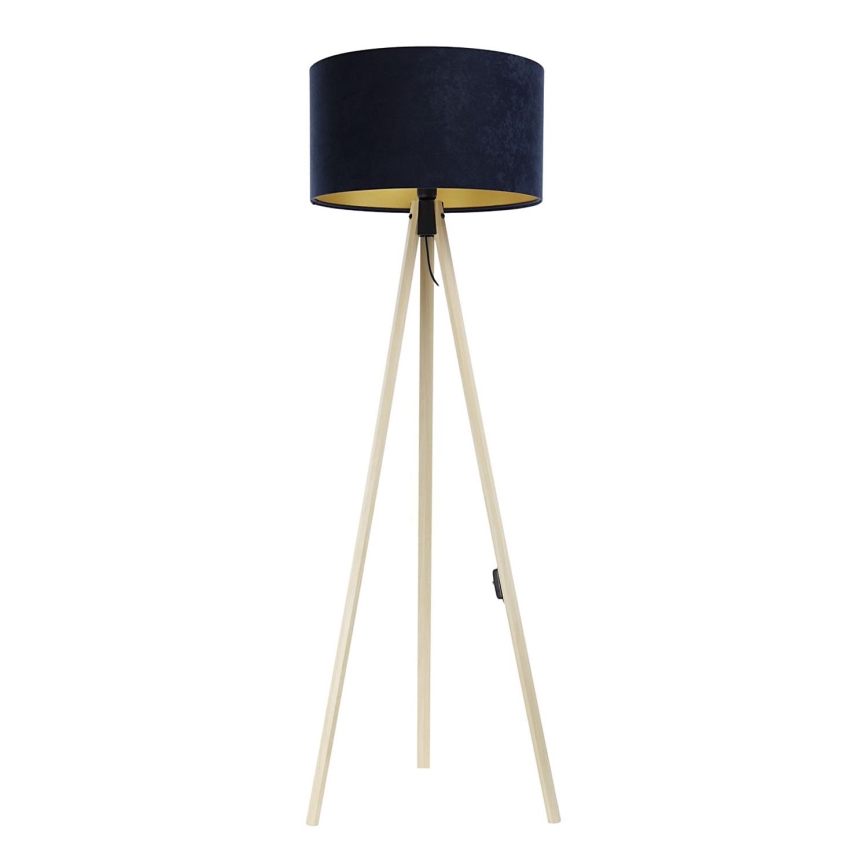 Lampadaire STANDART 1xE27/60W/230V bleu/beige