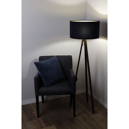 Lampadaire STANDART 1xE27/60W/230V bleu/marron