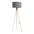 Lampadaire STANDART 1xE27/60W/230V gris/beige