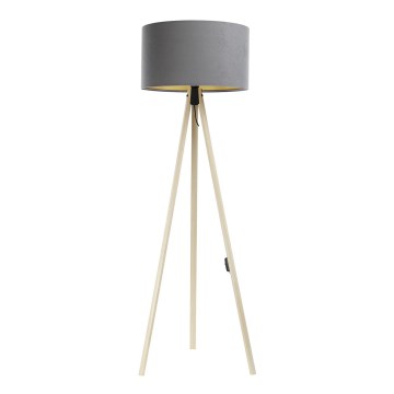 Lampadaire STANDART 1xE27/60W/230V gris/beige