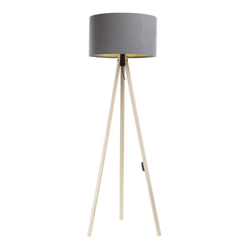 Lampadaire STANDART 1xE27/60W/230V gris/beige