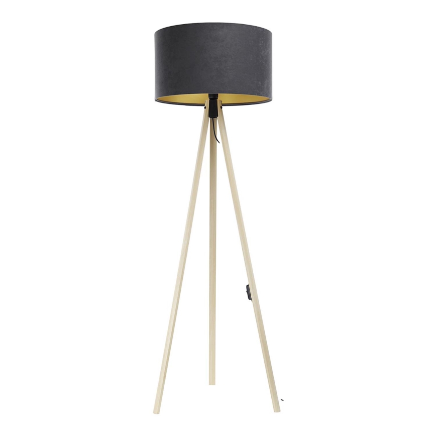 Lampadaire STANDART 1xE27/60W/230V gris/beige