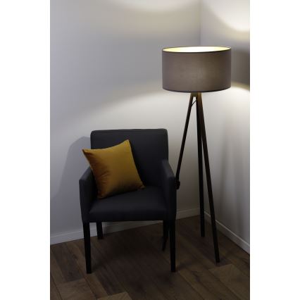 Lampadaire STANDART 1xE27/60W/230V gris/marron