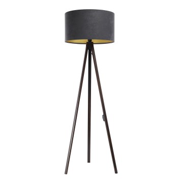 Lampadaire STANDART 1xE27/60W/230V gris/wenge