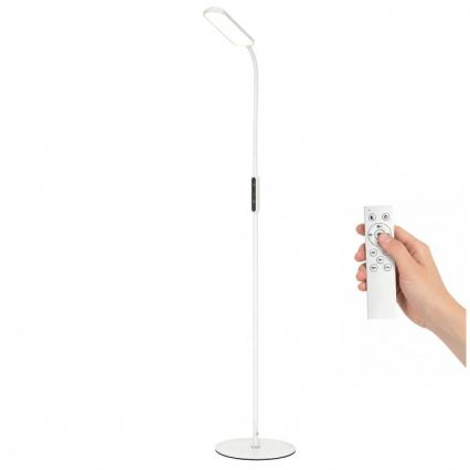Lampadaire LED dimmable TEILO LED/10W/230V 3000/4000/6500K blanc + télécommande