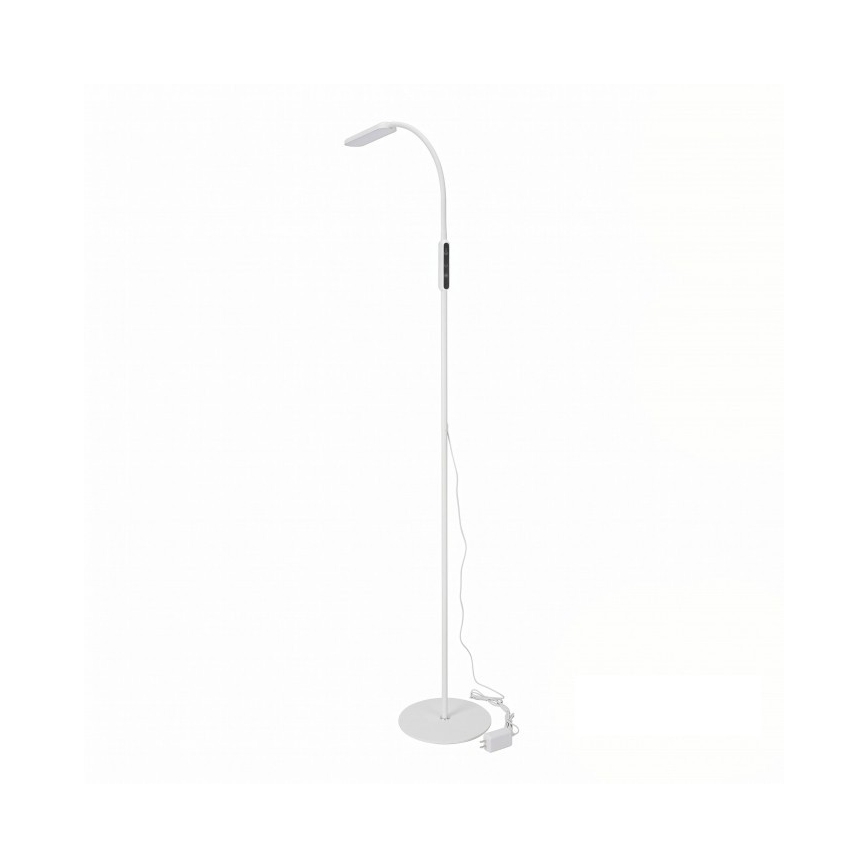 Lampadaire LED dimmable TEILO LED/10W/230V 3000/4000/6500K blanc + télécommande